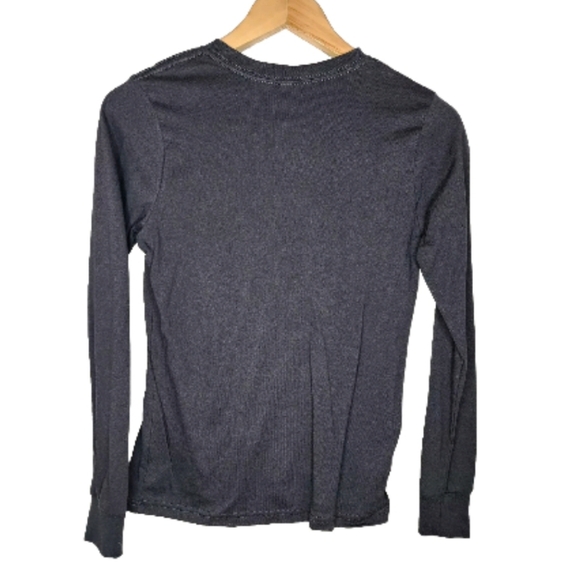 Bella + Canvas Holly Long Sleeve Tee in Black SIze L - Picture 3 of 9